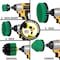 Drill Brush Power Scrubber By Useful Products 5 in W 5 in L Brush, Green G-S-542CO-QC-DB - alternate 3